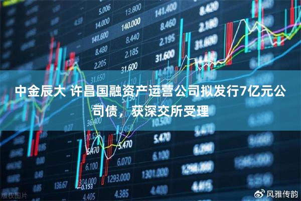 中金辰大 许昌国融资产运营公司拟发行7亿元公司债，获深交所受理