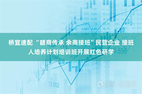 桥宜速配 “赣商传承 余商接班”民营企业 接班人培养计划培训班开展红色研学